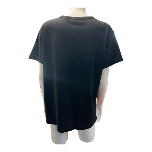 Shein Womens I Had Anxiety Top~Size Large~Black Graphic Tee Funny Style L7 15 - Picture 4 of 8